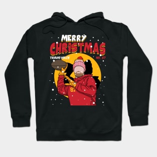 Travis Kelce Merry Christmas Hoodie